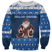 Scotland Christmas Sweatshirt Scottish Santa Claus - Wonder Print Shop