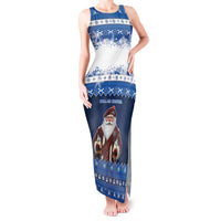 Scotland Christmas Tank Maxi Dress Scottish Santa Claus - Wonder Print Shop