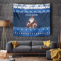 Scotland Christmas Tapestry Scottish Santa Claus - Wonder Print Shop