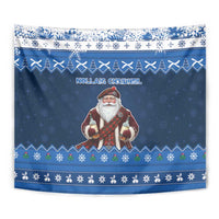 Scotland Christmas Tapestry Scottish Santa Claus - Wonder Print Shop