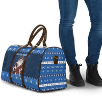 Scotland Christmas Travel Bag Scottish Santa Claus - Wonder Print Shop