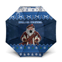 Scotland Christmas Umbrella Scottish Santa Claus - Wonder Print Shop