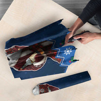 Scotland Christmas Umbrella Scottish Santa Claus - Wonder Print Shop