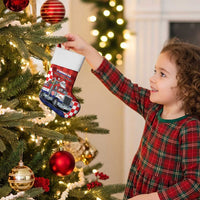 Croatia Christmas Stocking Santa Claus Drives Home With Gifts - Wonder Print Shop