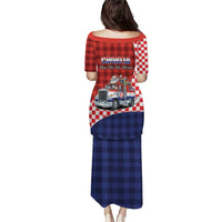 Croatia Christmas Puletasi Santa Claus Drives Home With Gifts - Wonder Print Shop