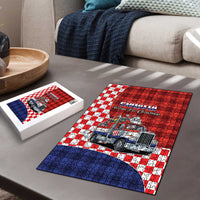 Croatia Christmas Puzzle Santa Claus Drives Home With Gifts - Wonder Print Shop