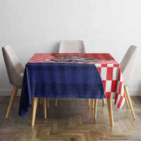 Croatia Christmas Tablecloth Santa Claus Drives Home With Gifts - Wonder Print Shop