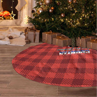 Croatia Christmas Tree Skirt Santa Claus Drives Home With Gifts - Wonder Print Shop
