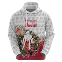 Poland Christmas Hoodie Dziadek Mroz With Wreath - Wonder Print Shop