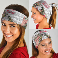 Poland Christmas Neck Gaiter Dziadek Mroz With Wreath - Wonder Print Shop