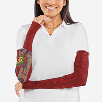 Philippines Christmas Arm Sleeves Parol Xmas Barong Style - Wonder Print Shop
