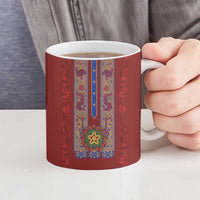 Philippines Christmas Ceramic Mug Parol Xmas Barong Style - Wonder Print Shop