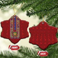 Philippines Christmas Ceramic Ornament Parol Xmas Barong Style - Wonder Print Shop