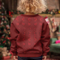 Philippines Christmas Kid Ugly Christmas Sweater Parol Xmas Barong Style - Wonder Print Shop