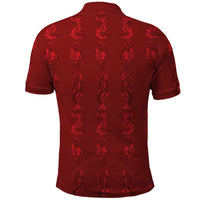 Philippines Christmas Polo Shirt Parol Xmas Barong Style - Wonder Print Shop