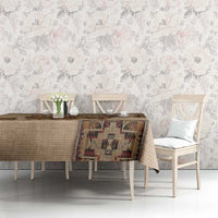 Native American Tablecloth Retro Map Stitching Effect