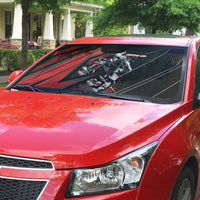 Horse Racing Auto Sun Shade Giddy Up