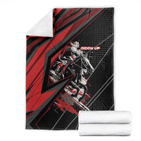 Horse Racing Blanket Giddy Up