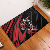 Horse Racing Rubber Doormat Giddy Up
