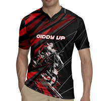Custom Horse Racing Rugby Jersey Giddy Up