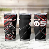 Custom Horse Racing Tumbler Cup Giddy Up