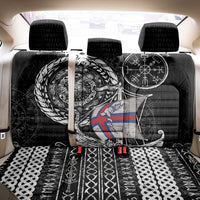 Viking Faroe Islands Back Car Seat Cover Faroese Viking Ship