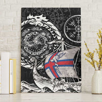 Viking Faroe Islands Canvas Wall Art Faroese Viking Ship