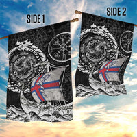 Viking Faroe Islands Garden Flag Faroese Viking Ship