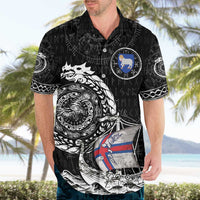 Personalized Viking Faroe Islands Hawaiian Shirt Faroese Viking Ship