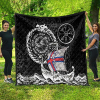 Viking Faroe Islands Quilt Faroese Viking Ship