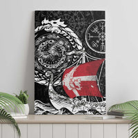 Viking Denmark Canvas Wall Art Danish Viking Ship