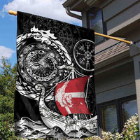 Viking Denmark Garden Flag Danish Viking Ship