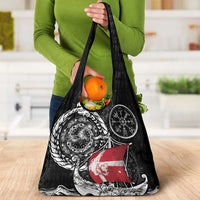 Viking Denmark Grocery Bag Danish Viking Ship