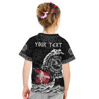 Personalized Viking Denmark Kid T Shirt Danish Viking Ship