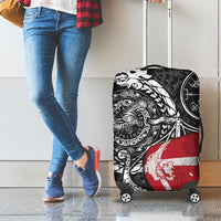 Viking Denmark Luggage Cover Danish Viking Ship