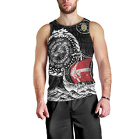 Personalized Viking Denmark Men Tank Top Danish Viking Ship