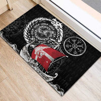 Viking Denmark Rubber Doormat Danish Viking Ship