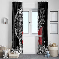 Viking Denmark Window Curtain Danish Viking Ship