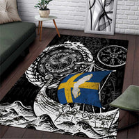 Viking Sweden Area Rug Swedish Viking Ship