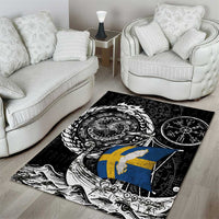 Viking Sweden Area Rug Swedish Viking Ship