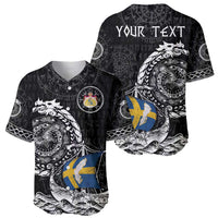 Personalized Viking Sweden Baseball Jersey Swedish Viking Ship