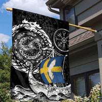 Viking Sweden Garden Flag Swedish Viking Ship