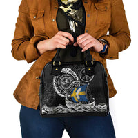 Viking Sweden Shoulder Handbag Swedish Viking Ship
