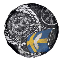 Viking Sweden Spare Tire Cover Swedish Viking Ship