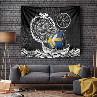 Viking Sweden Tapestry Swedish Viking Ship