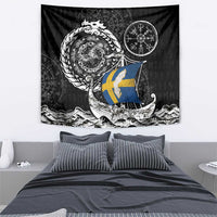 Viking Sweden Tapestry Swedish Viking Ship