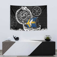 Viking Sweden Tapestry Swedish Viking Ship