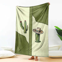 Cowboy Blanket Cactus Retro Western Yoke - Wonder Print Shop