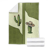 Cowboy Blanket Cactus Retro Western Yoke - Wonder Print Shop