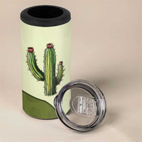 Cowboy 4 in 1 Can Cooler Tumbler Cactus Retro Western Yoke - Wonder Print Shop